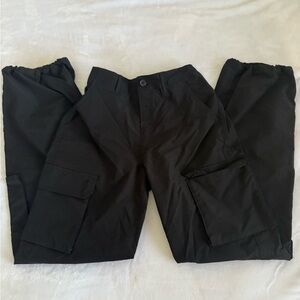 Women’s Black Cargo Pants
